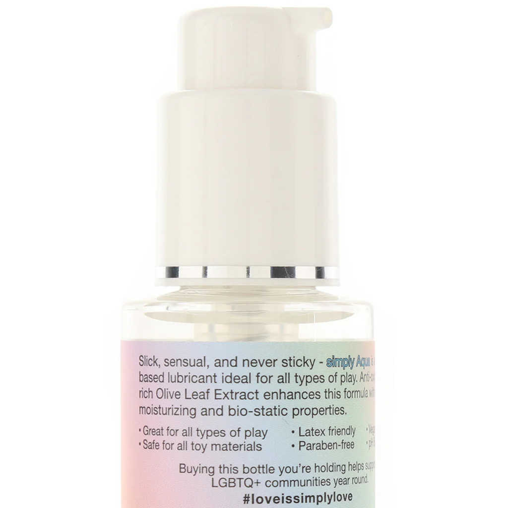 Simply Aqua Special Edition Lube 4oz/120ml - Image 5