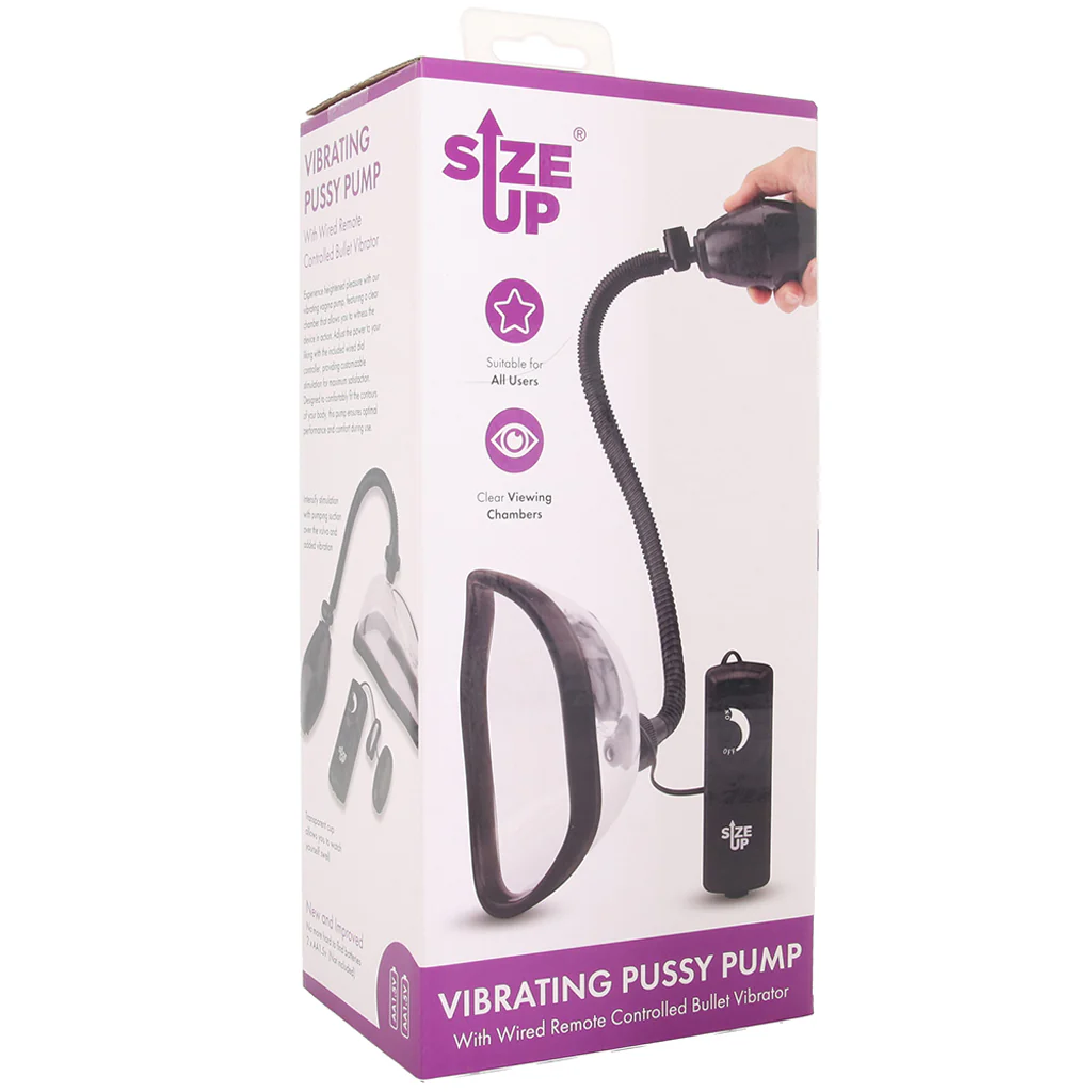 Size Up Vibrating Pussy Pump - Image 6