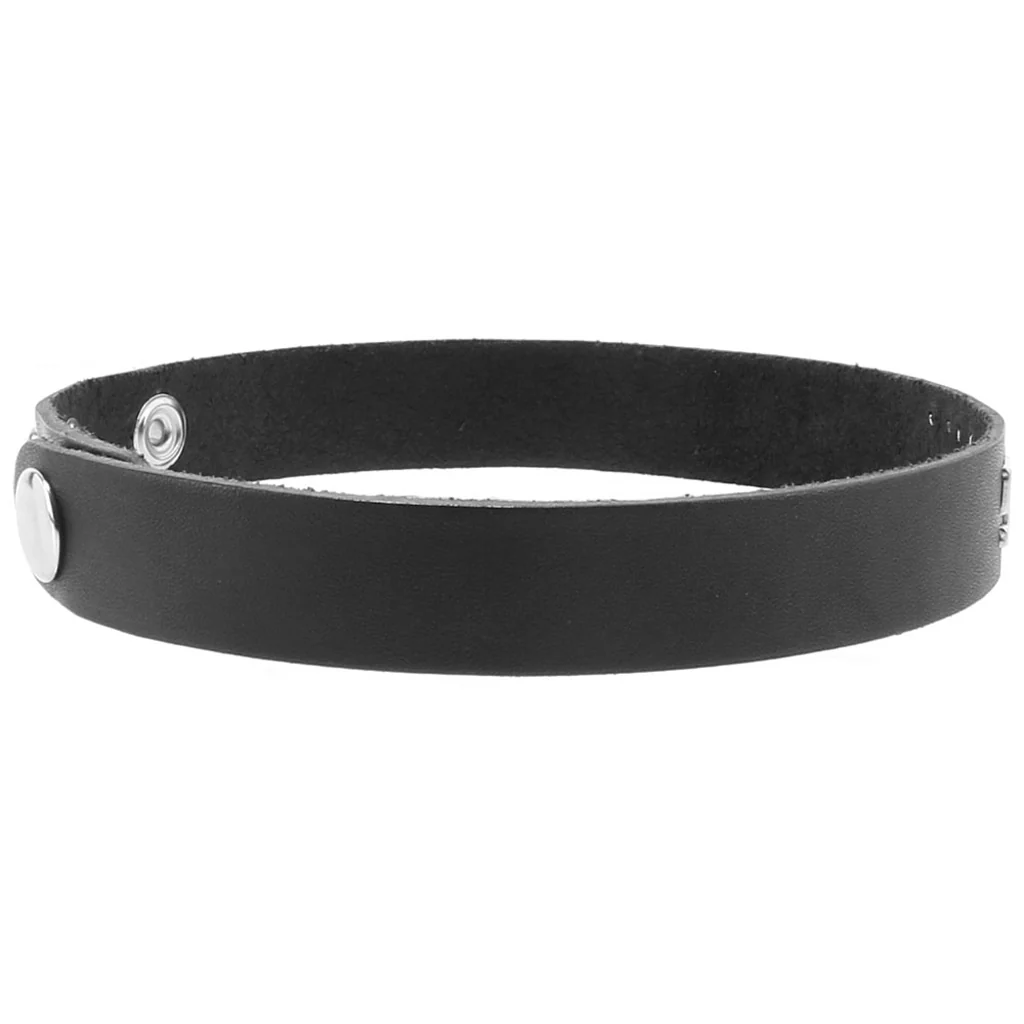 Slut Leather Word Band Collar - Image 3