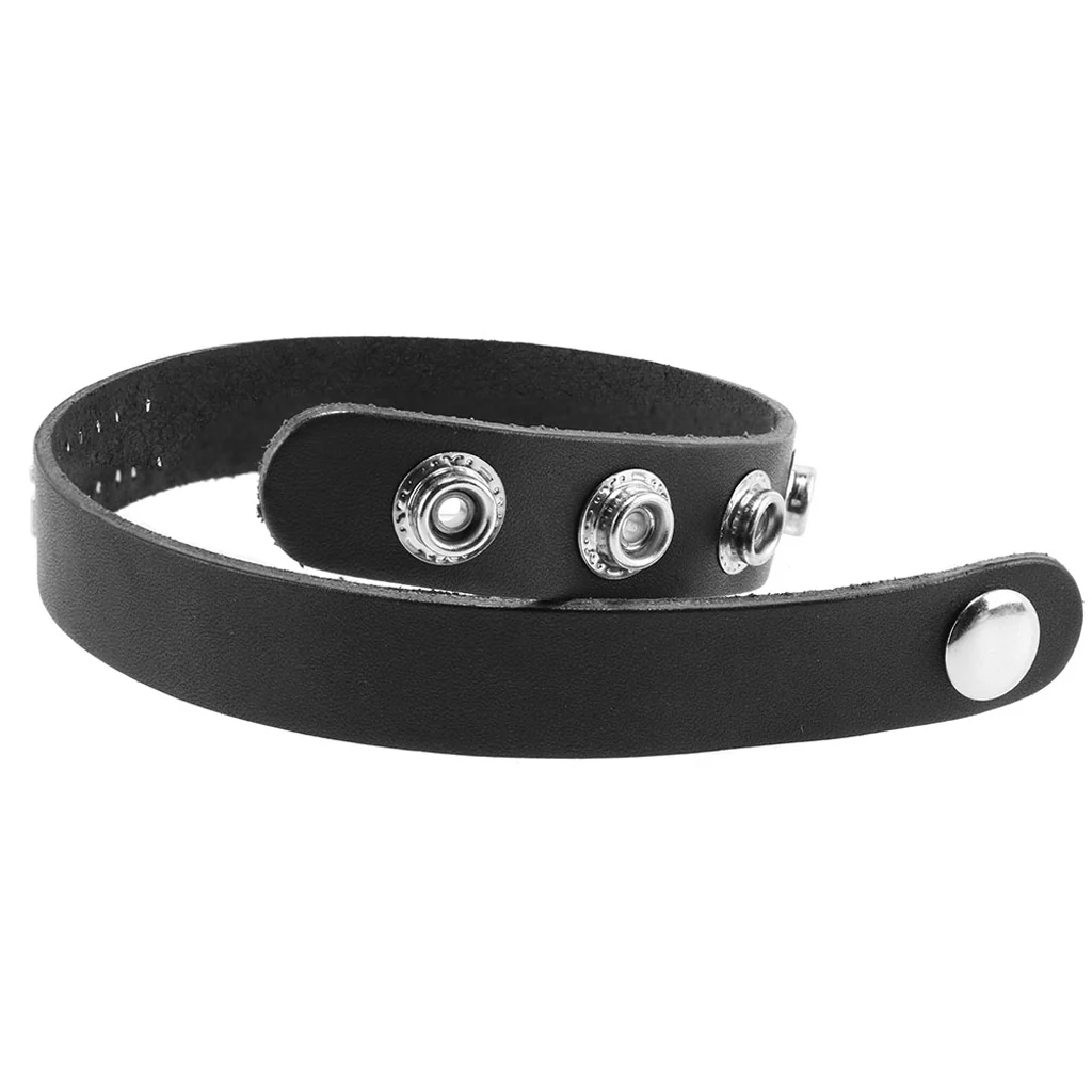 Slut Leather Word Band Collar - Image 5