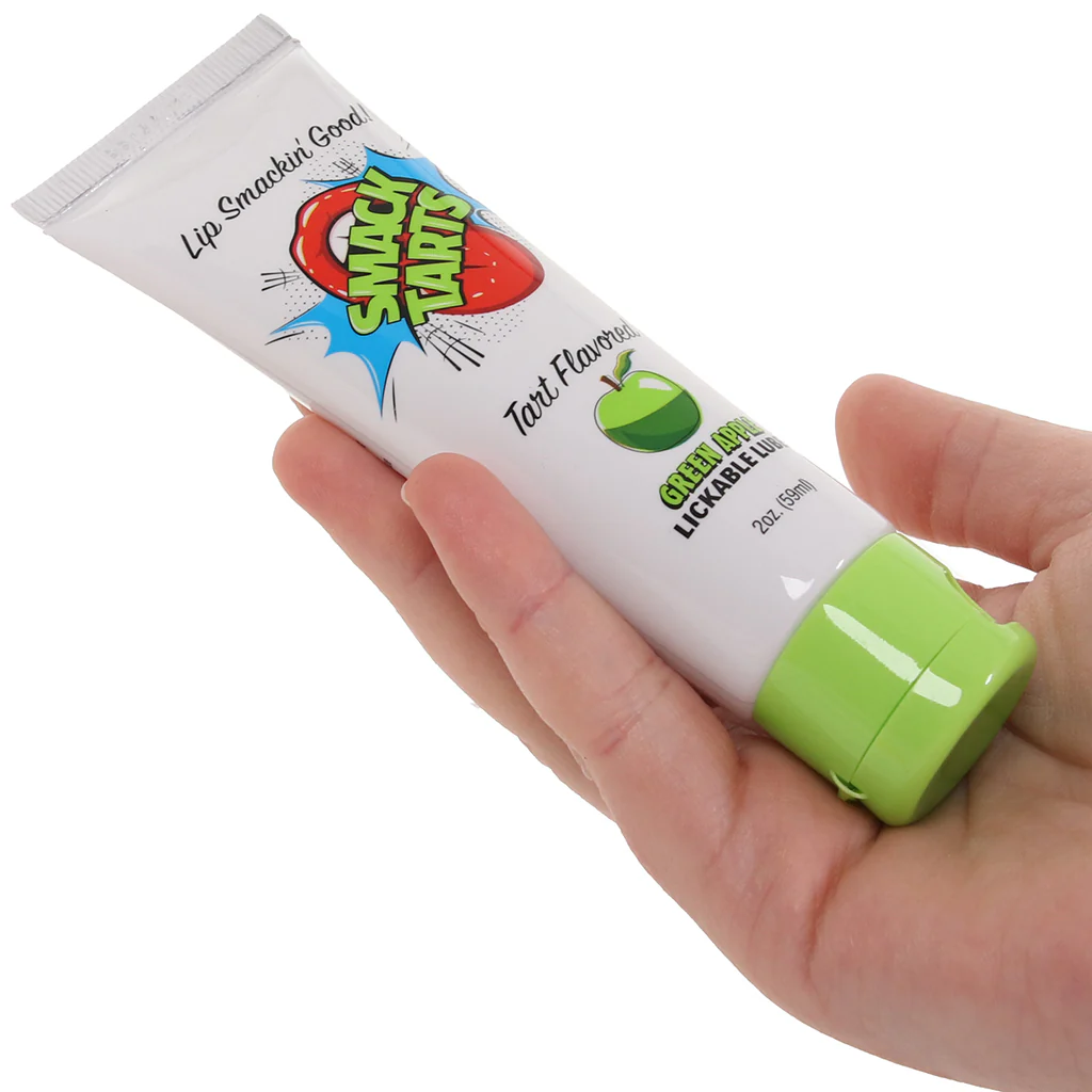 Smack Tarts Flavoured Lube 2oz/59ml in Green Apple - Image 3