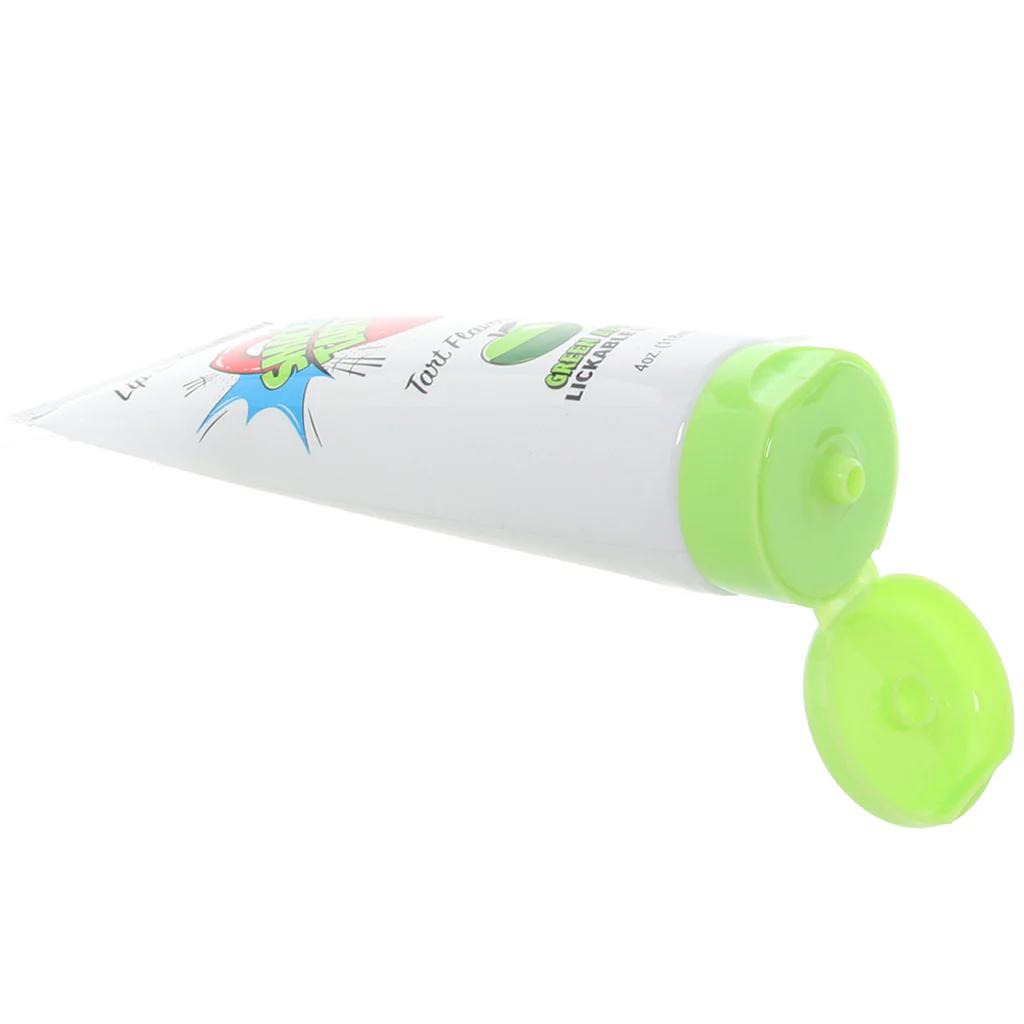Smack Tarts Flavoured Lube 4oz/118ml in Green Apple - Image 2