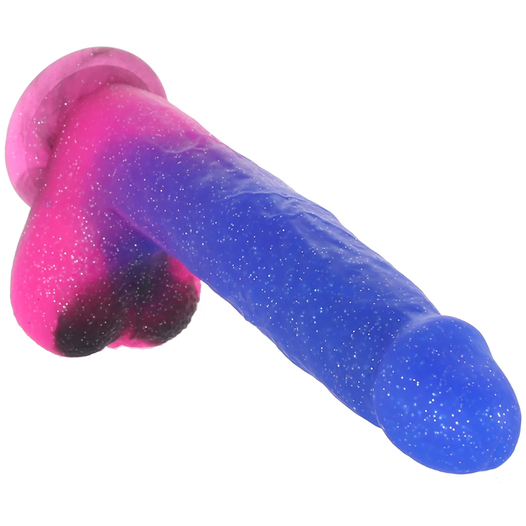 Stardust Milky Way 8.5 Inch Vibrating Dildo - Image 2