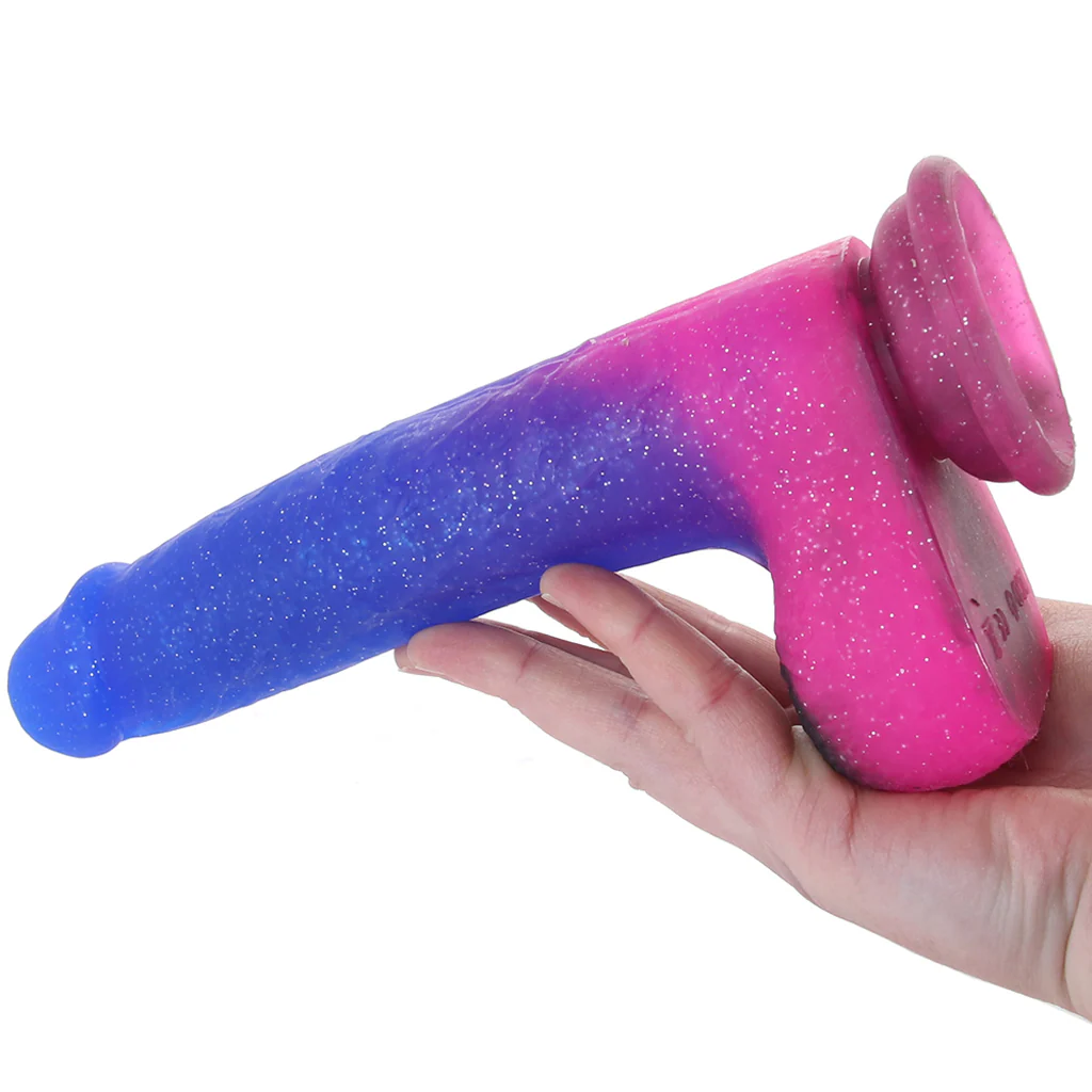 Stardust Milky Way 8.5 Inch Vibrating Dildo - Image 4