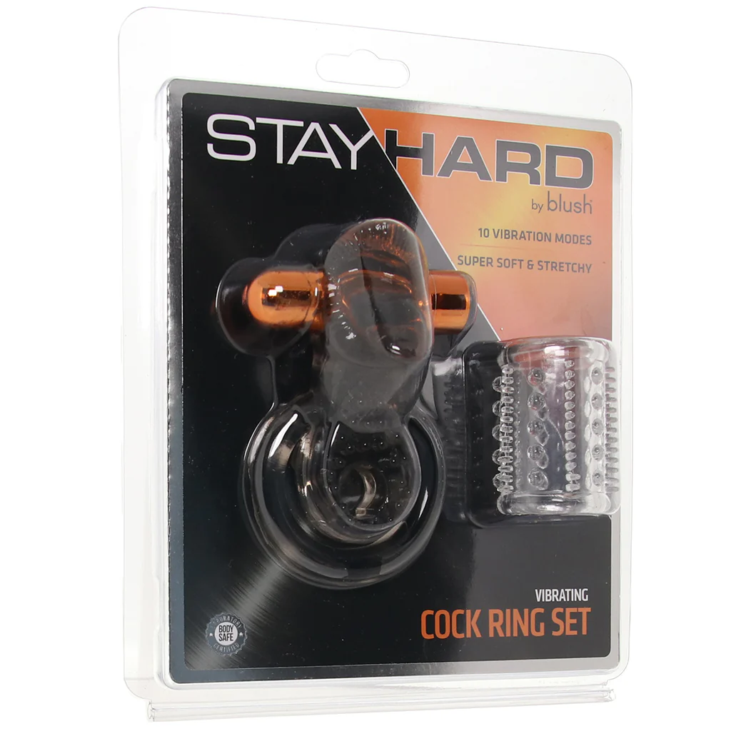Stay Hard Monster Vibrating Cock Ring Set - Image 9