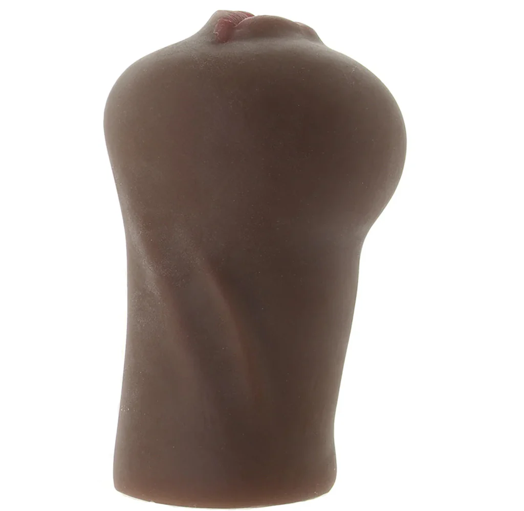 Stroke It Anatomical Mouth Stroker in Brown - Image 5
