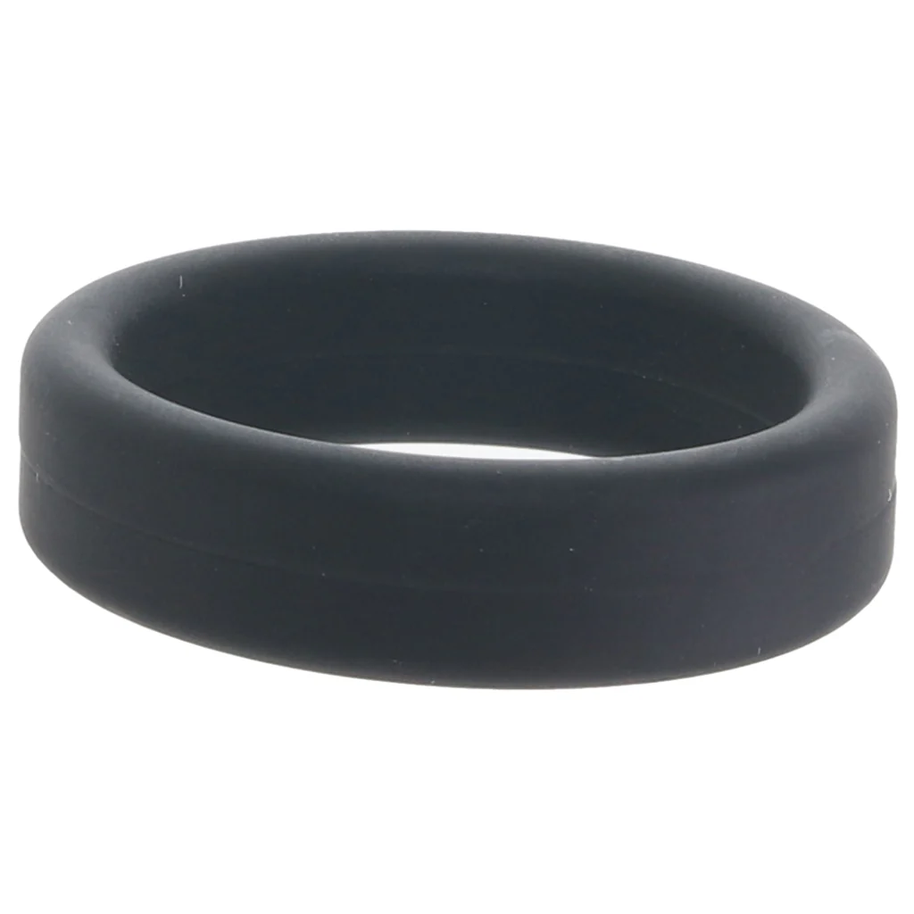 Soft Silicone C-Ring in Black - Image 3