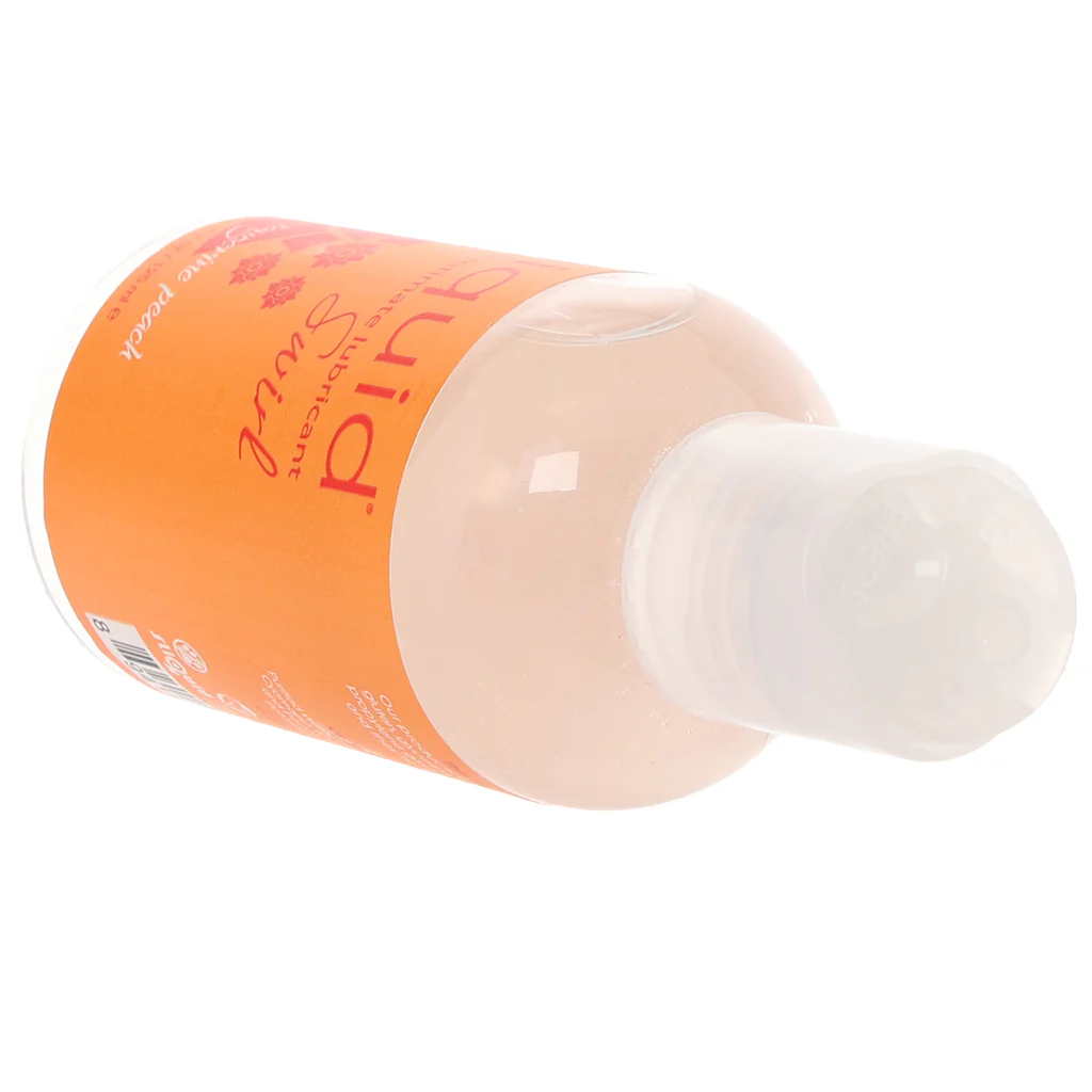 Swirl Flavored Lube 4.2oz/125ml in Tangerine Peach - Image 2