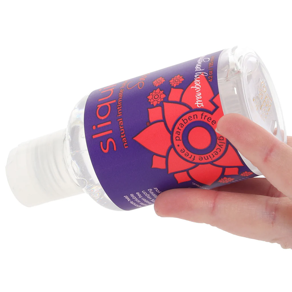 Swirl Flavored Lube 4.2oz/125ml in Strawberry Pomegranate - Image 4