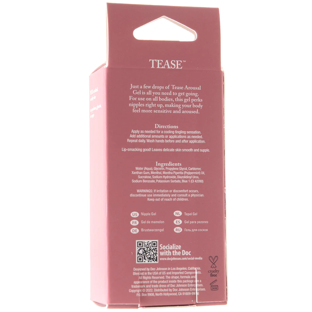 Tease Nipple Arousal Gel .35oz/10g in Mint - Image 5