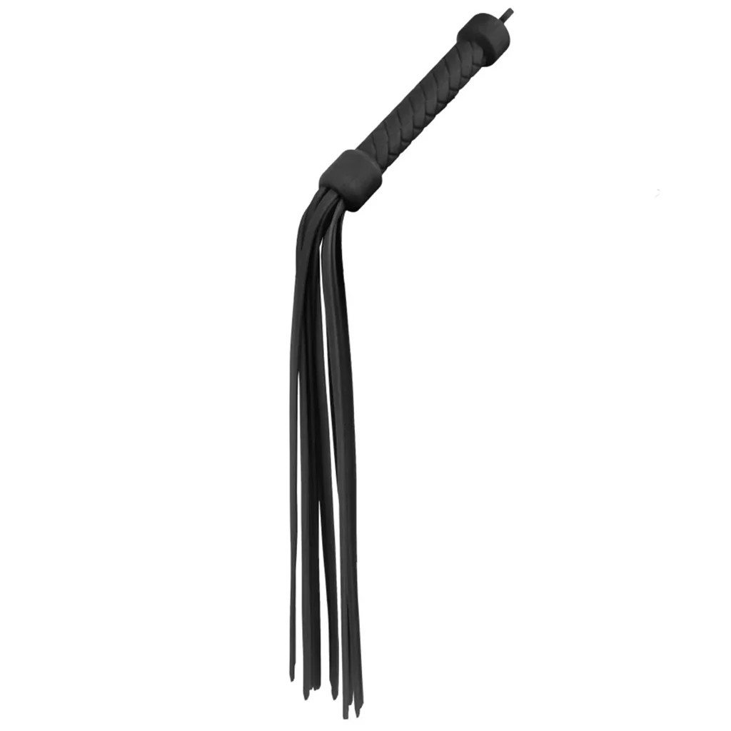 Temptasia Ardor Silicone Flogger in Black - Image 2