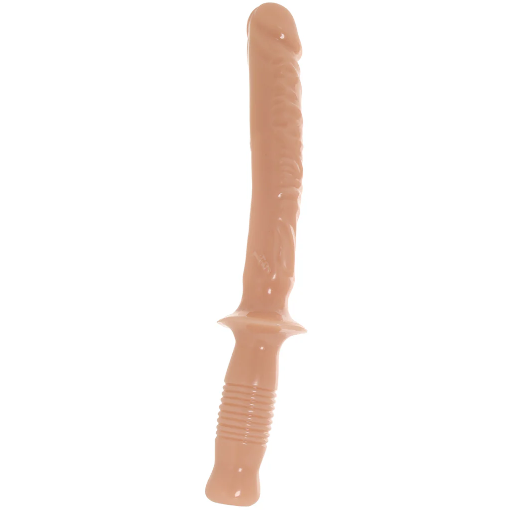 The Man Handler Dildo in White - Image 3