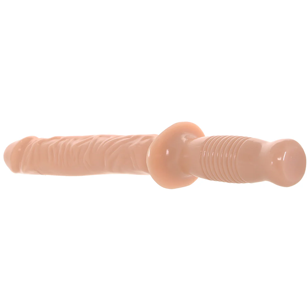 The Man Handler Dildo in White - Image 5