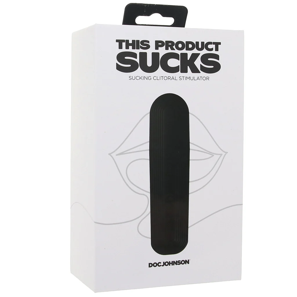 This Product Sucks Sucking Clitoral Stimulator in Black - Image 9
