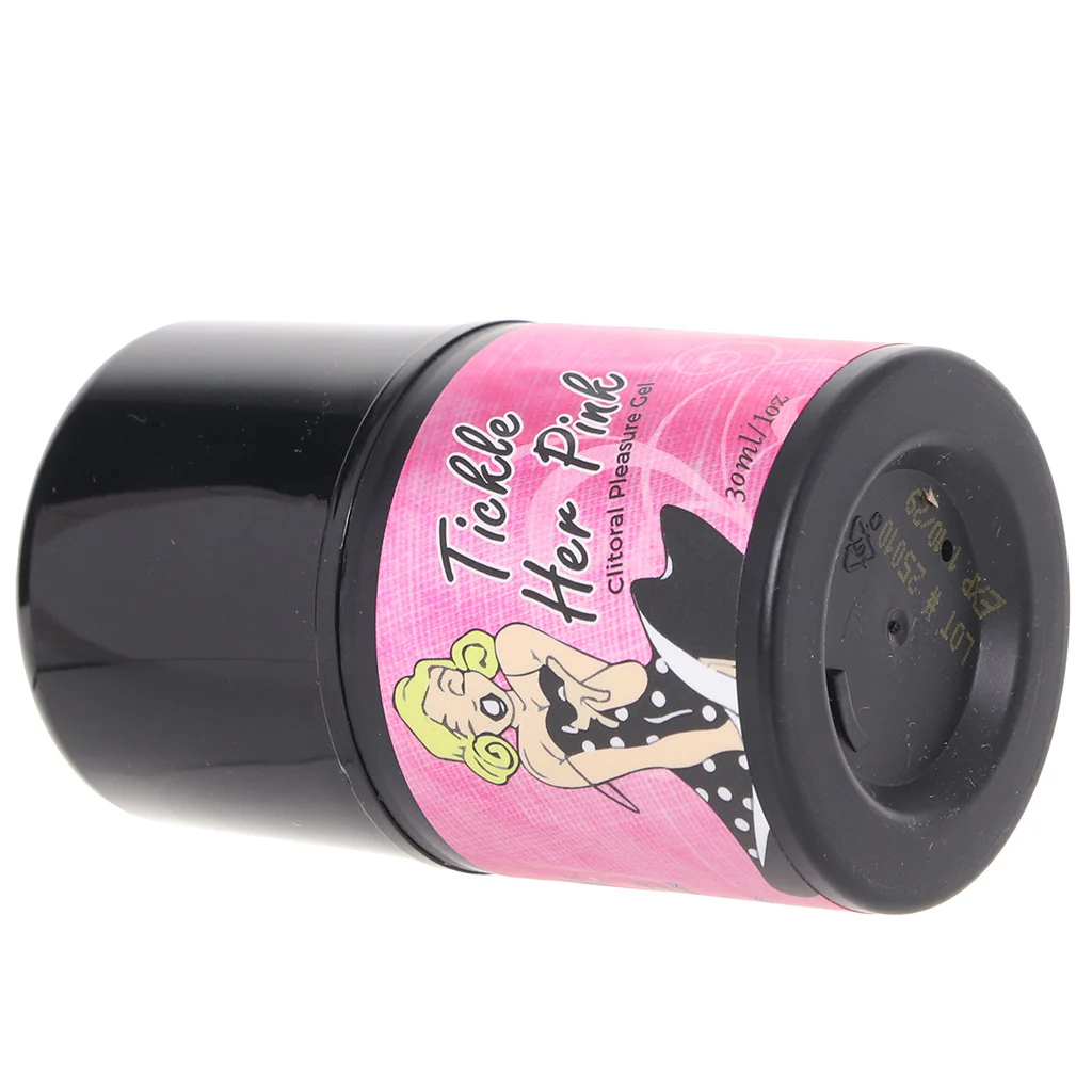 Tickle Her Pink Clitoral Pleasure Gel Pump in 1oz/30ml - Image 6
