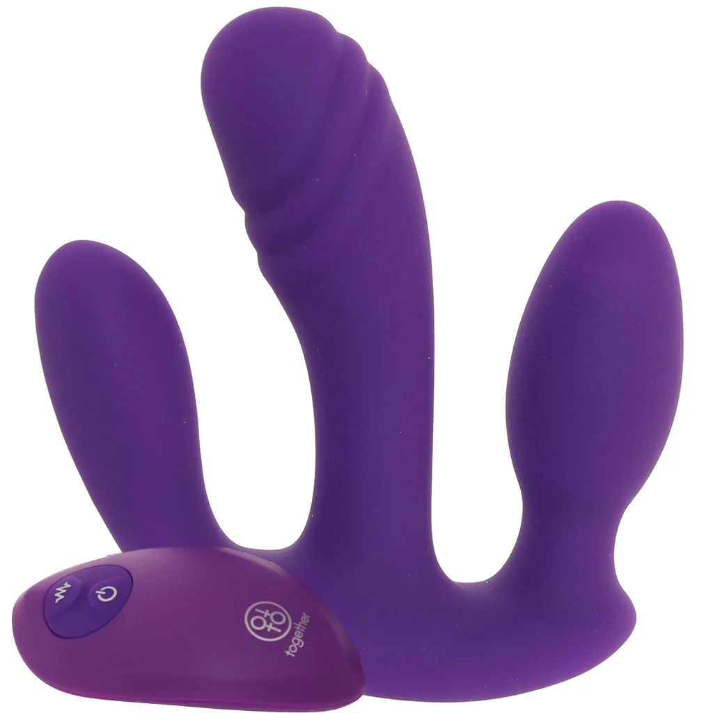 Together Blended Pleasure Triple Prong Vibe - Image 3