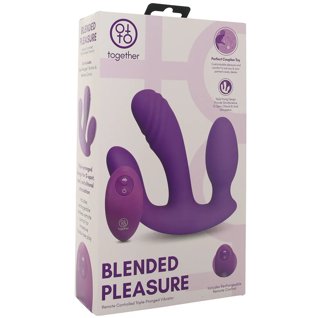 Together Blended Pleasure Triple Prong Vibe - Image 9