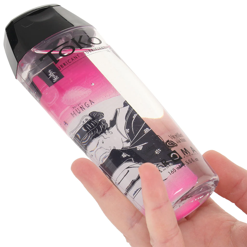 Toko Aroma Flavored Lube 5.5oz/163ml in Strawberry Wine - Image 4