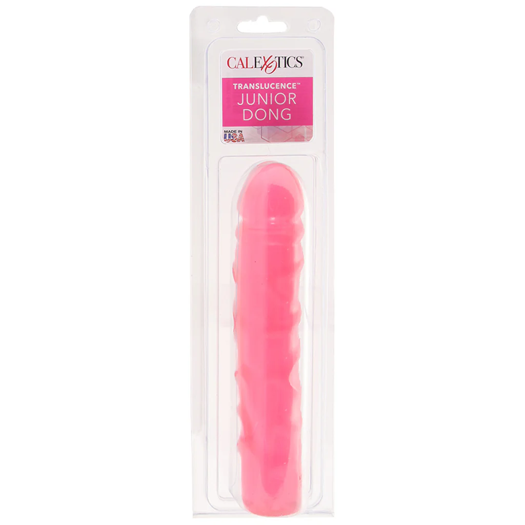 Translucence Junior Dildo in Pink - Image 6