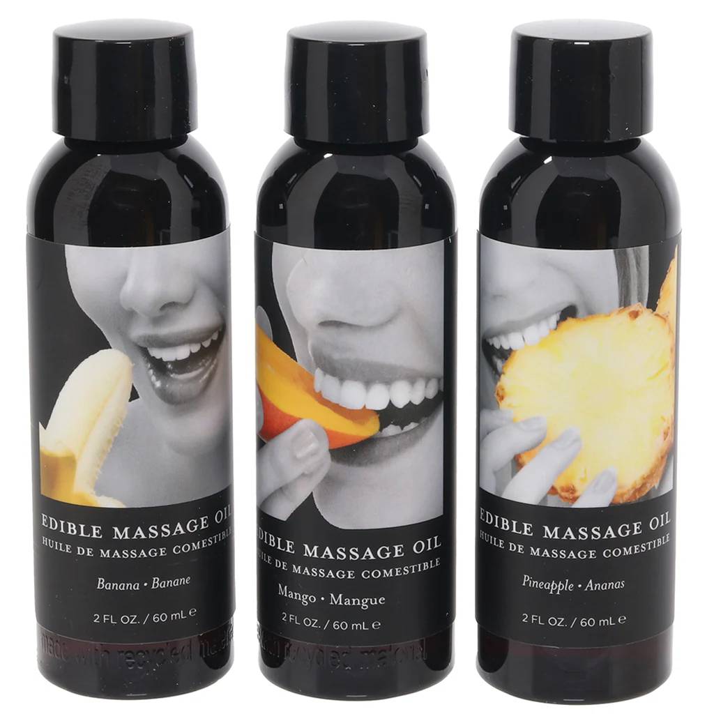 Edible Massage Oil Gift Set in Tropical - Image 3