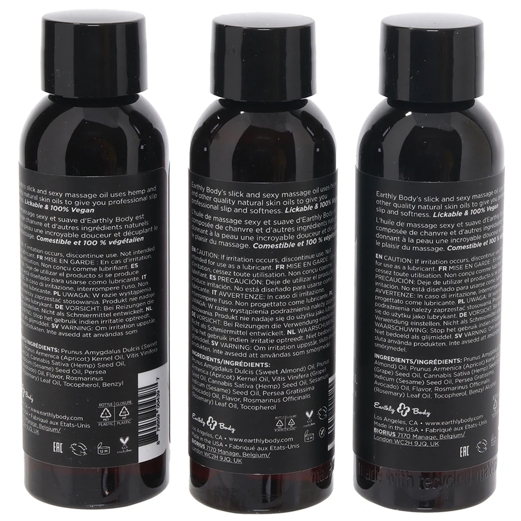 Edible Massage Oil Gift Set in Tropical - Image 5