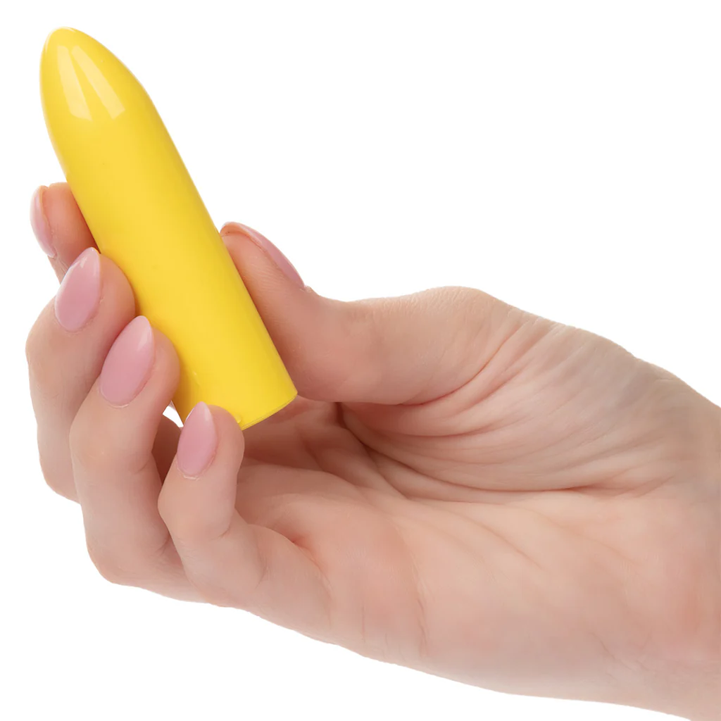 Turbo Buzz Classic Mini Bullet Vibe in Yellow - Image 4