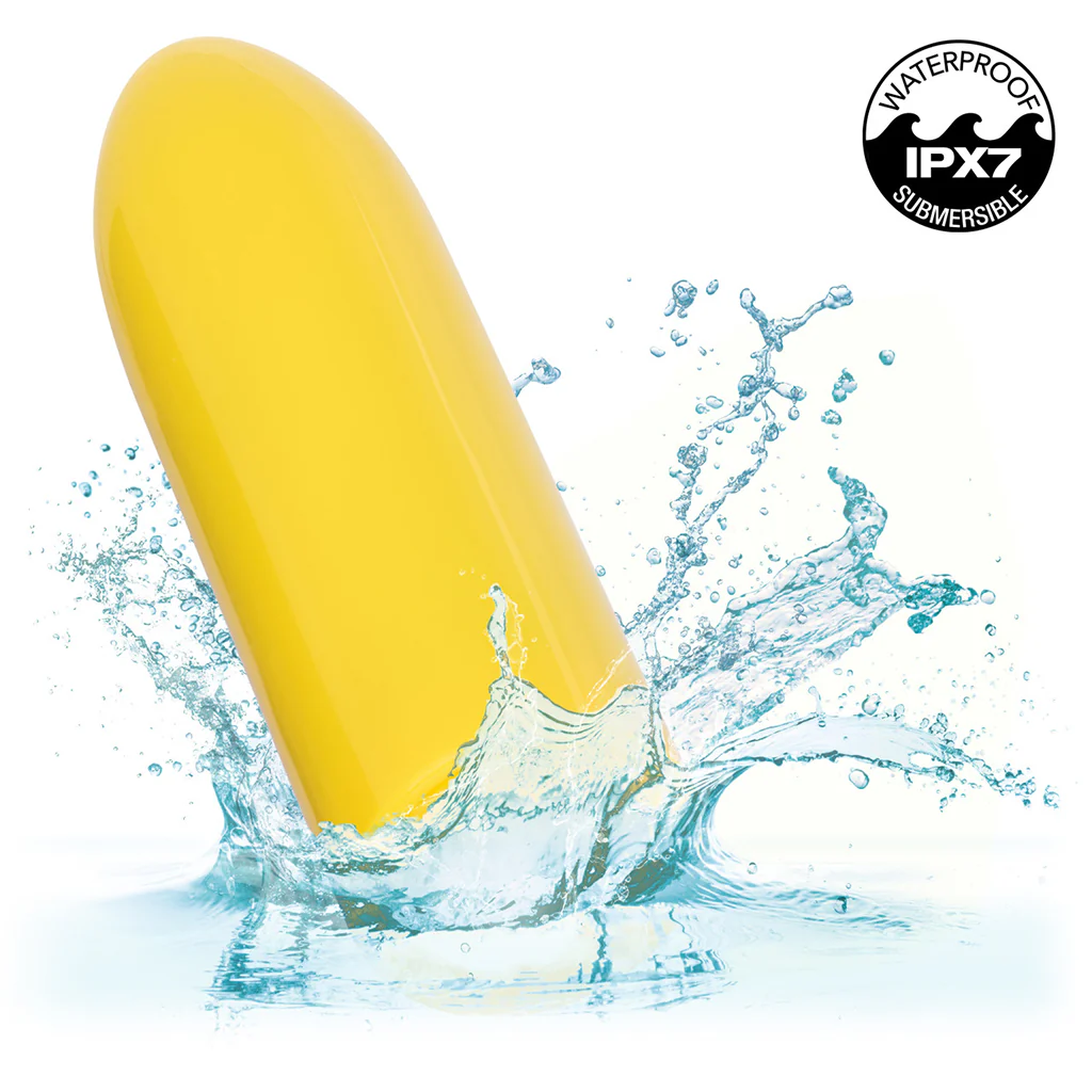 Turbo Buzz Classic Mini Bullet Vibe in Yellow - Image 5