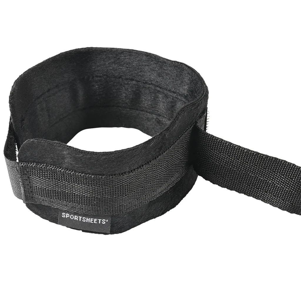 Velvet Noir Adjustable Hog Tie & Cuff Set - Image 5