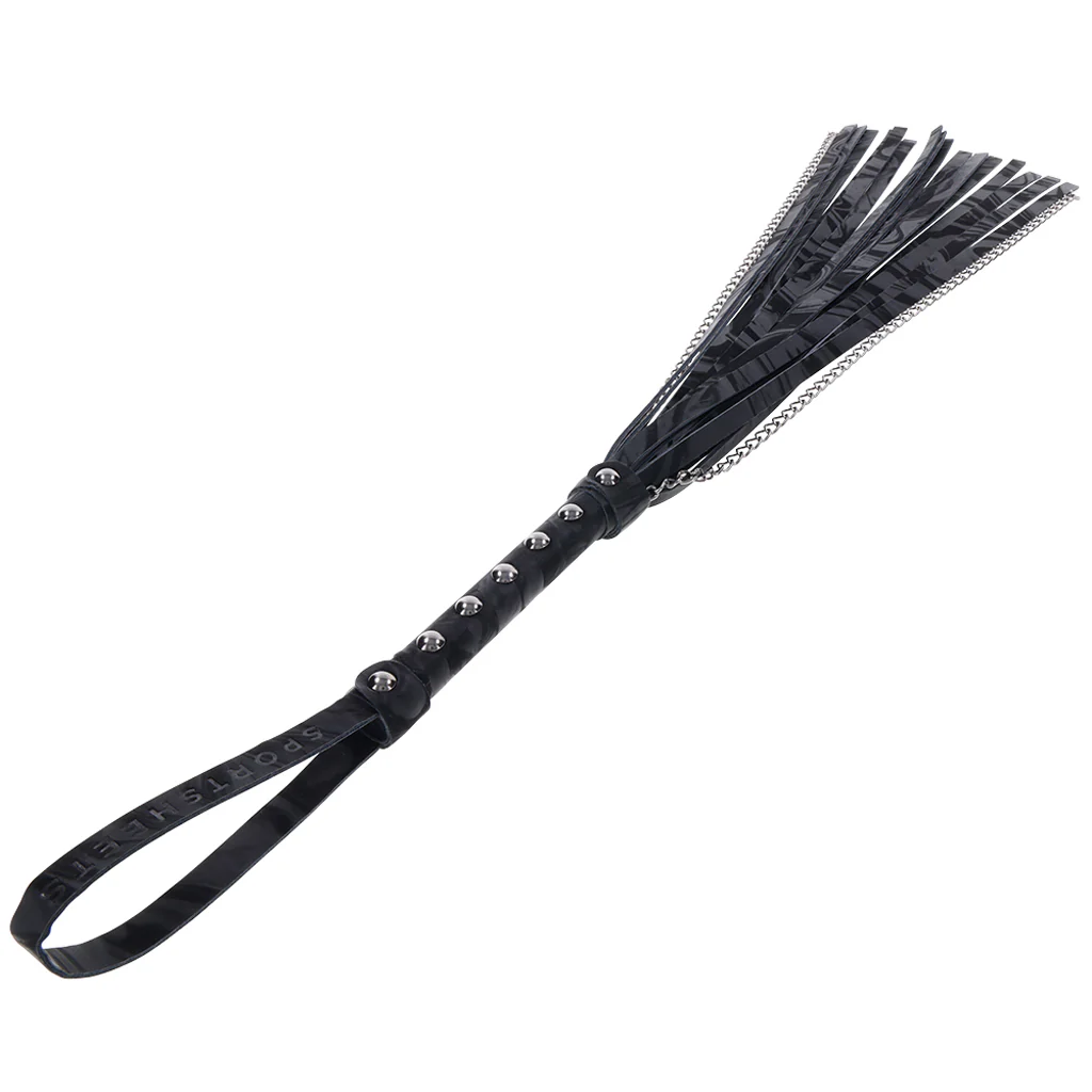 Velvet Noir Chain Flogger - Image 2