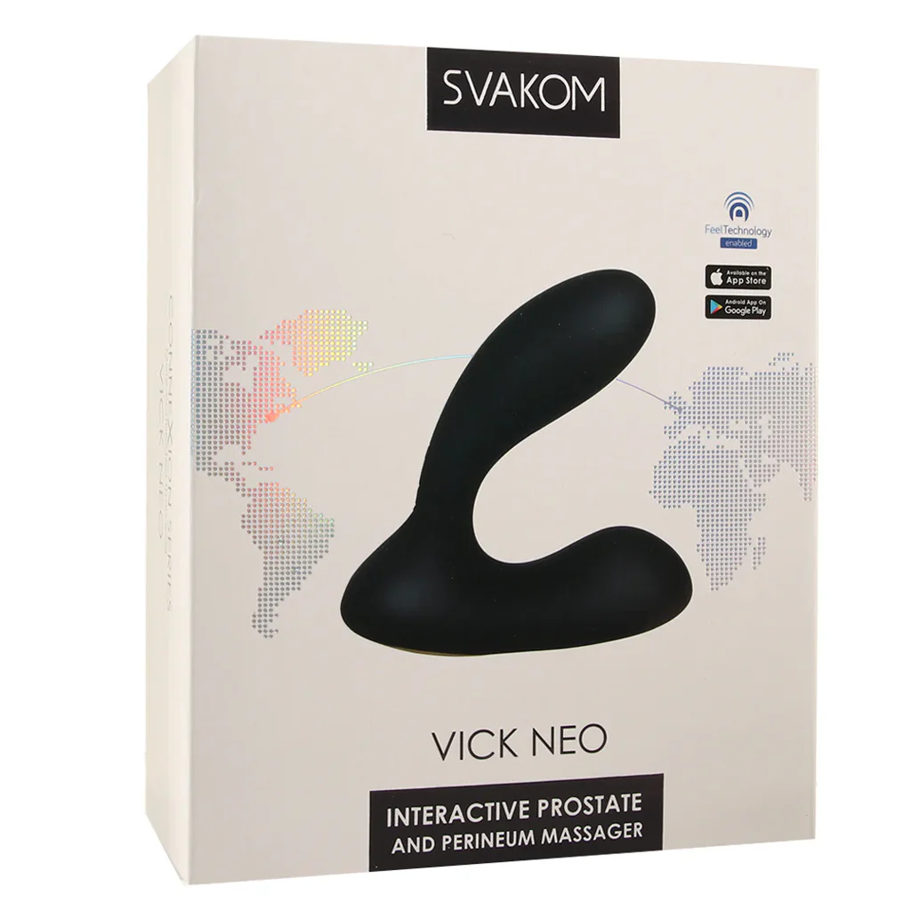 Vick Neo Prostate and Perineum Massager in Black - Image 9