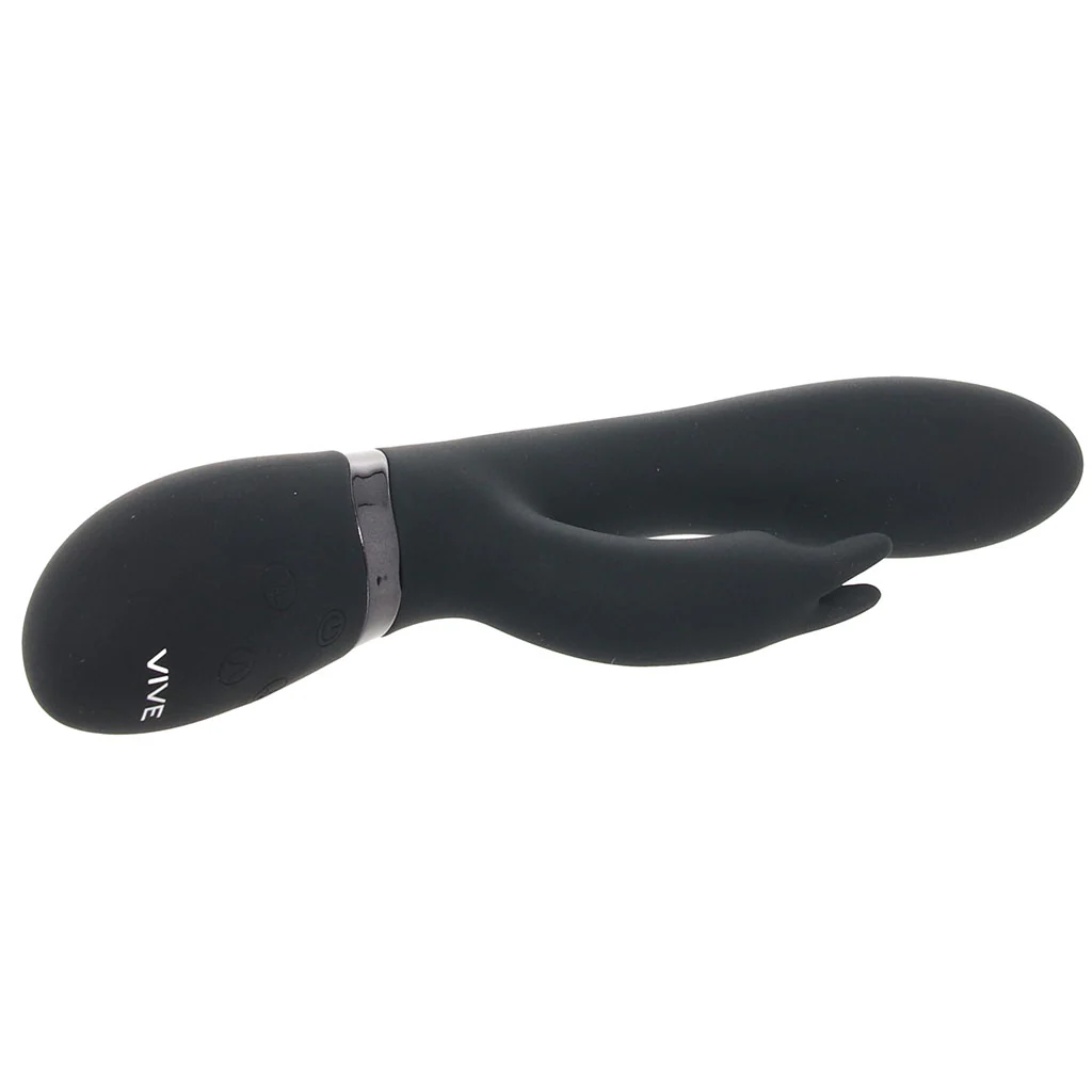 Vive Zosia Silicone Rabbit Vibe in Black - Image 5