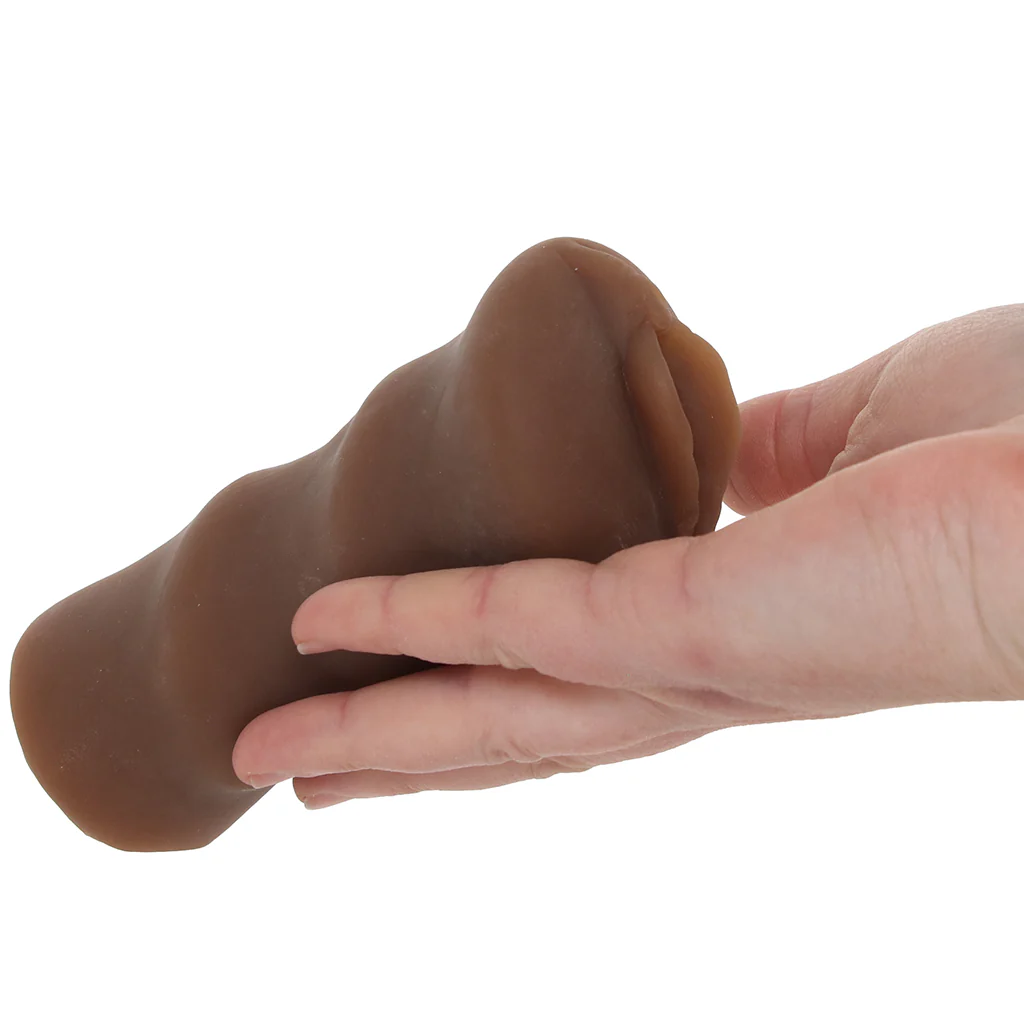 Vivid Raw Pound It Pure Skin Stroker in Brown - Image 4