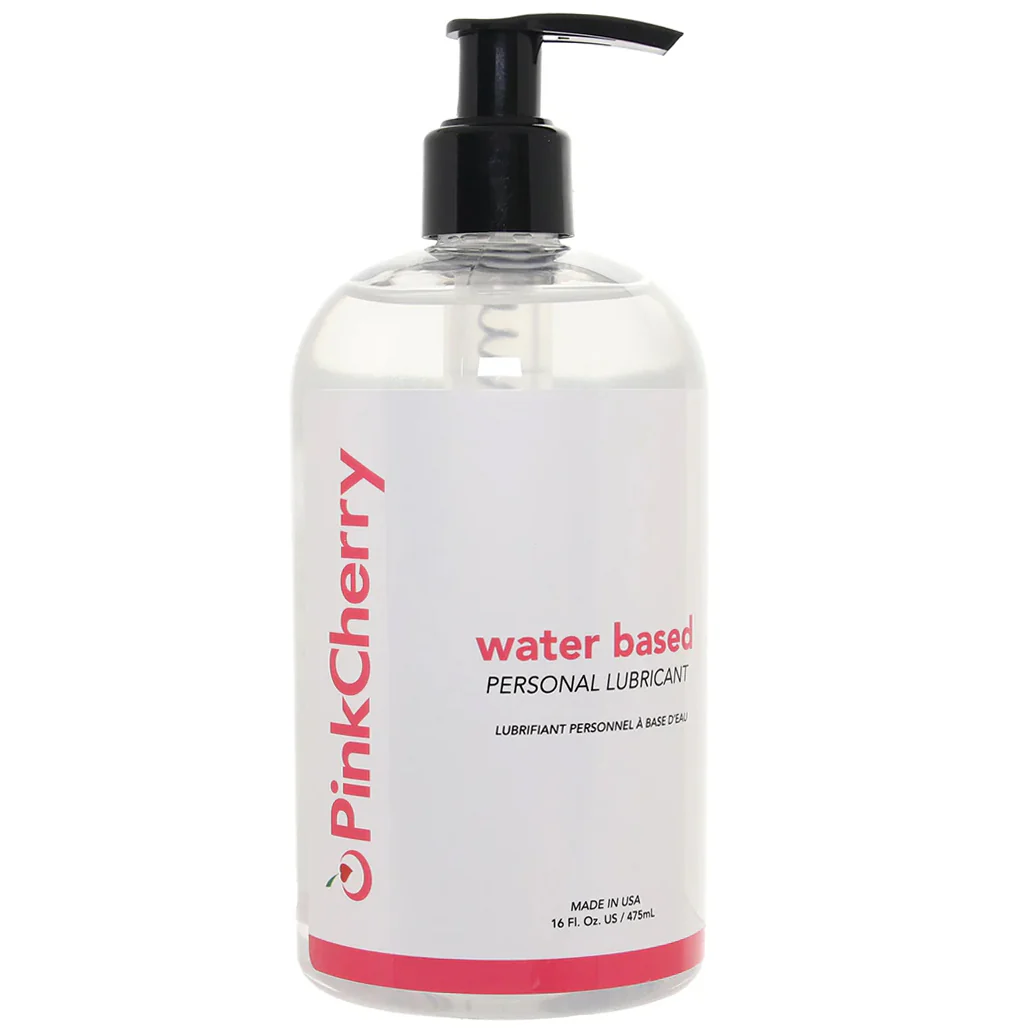 PinkCherry Water Based Lubricant in 16oz/475ml