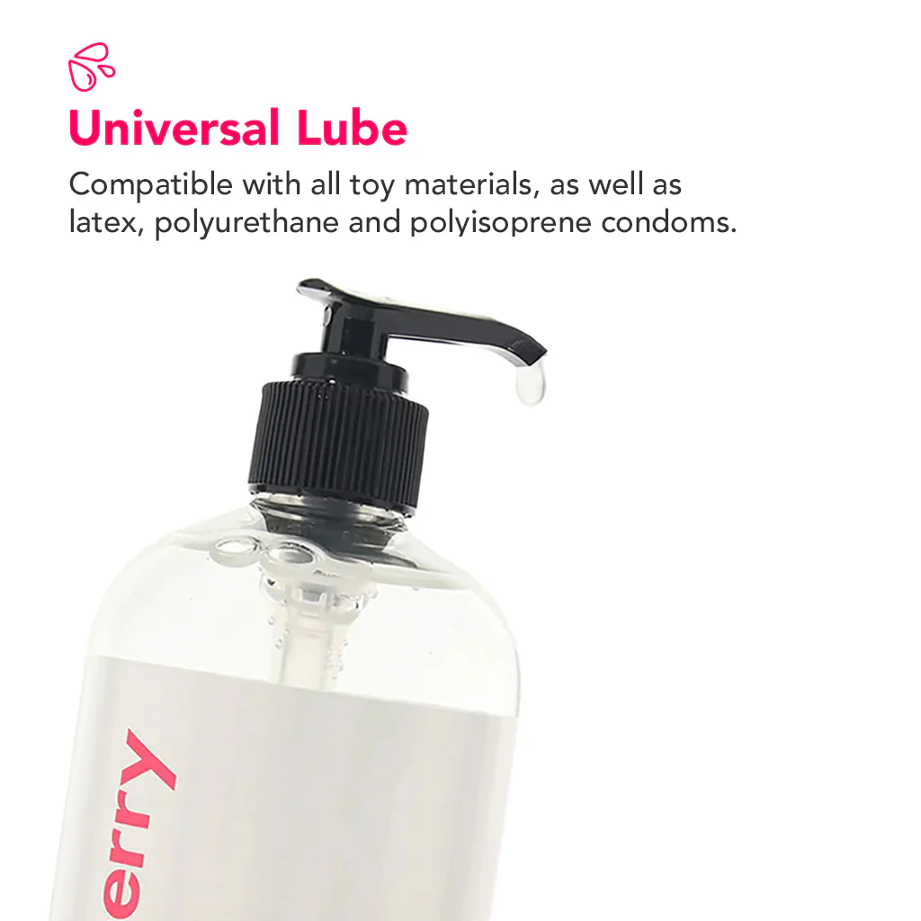 PinkCherry Water Based Lubricant in 16oz/475ml - Image 2