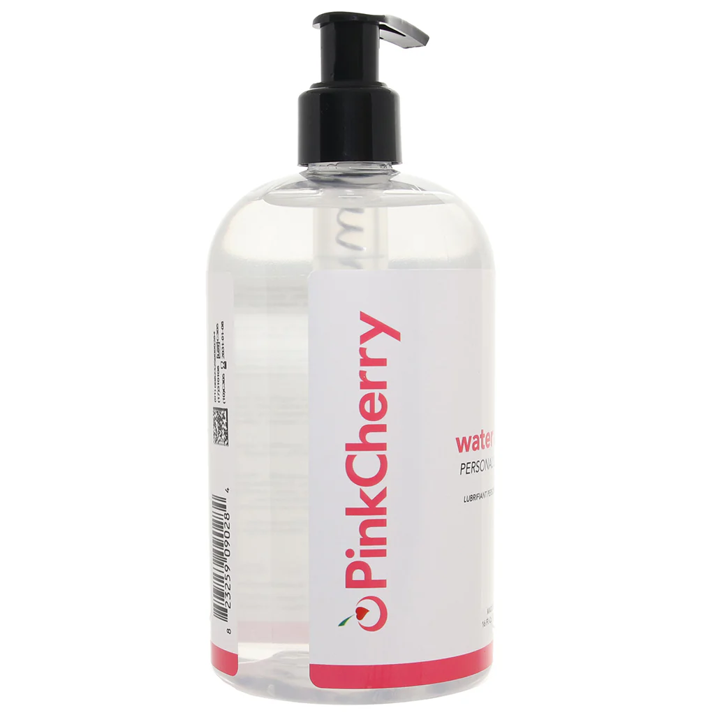 PinkCherry Water Based Lubricant in 16oz/475ml - Image 3