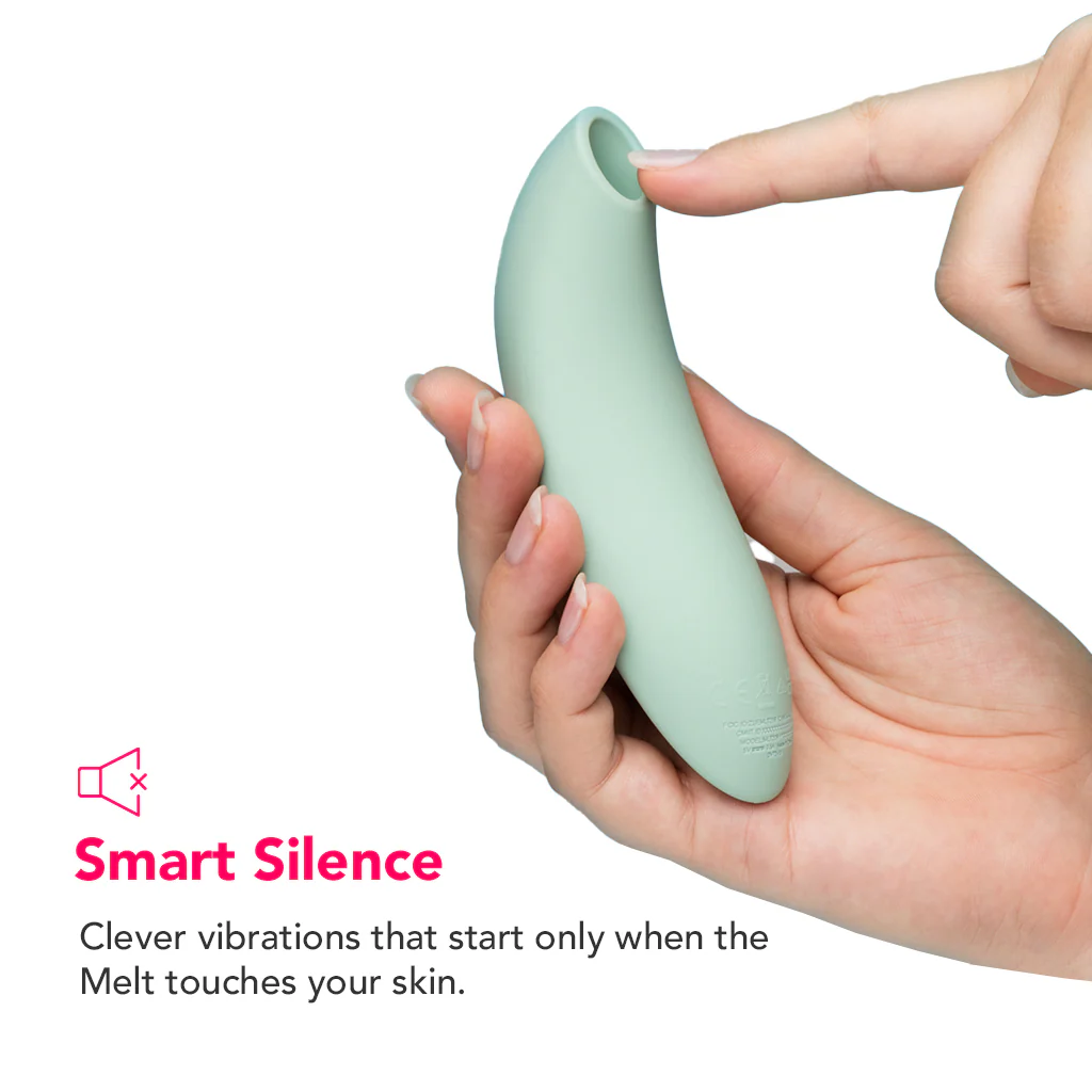 We-Vibe Melt 2 Pleasure Air Clitoral Stimulator in Sage - Image 5