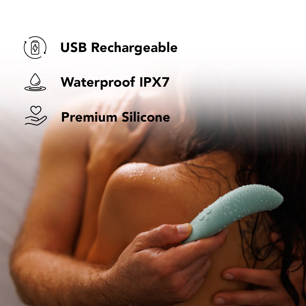 We-Vibe Melt 2 Pleasure Air Clitoral Stimulator in Sage - Image 7
