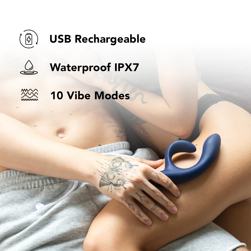 We-Vibe Nova 2 Rabbit Vibe in Midnight Blue - Image 7