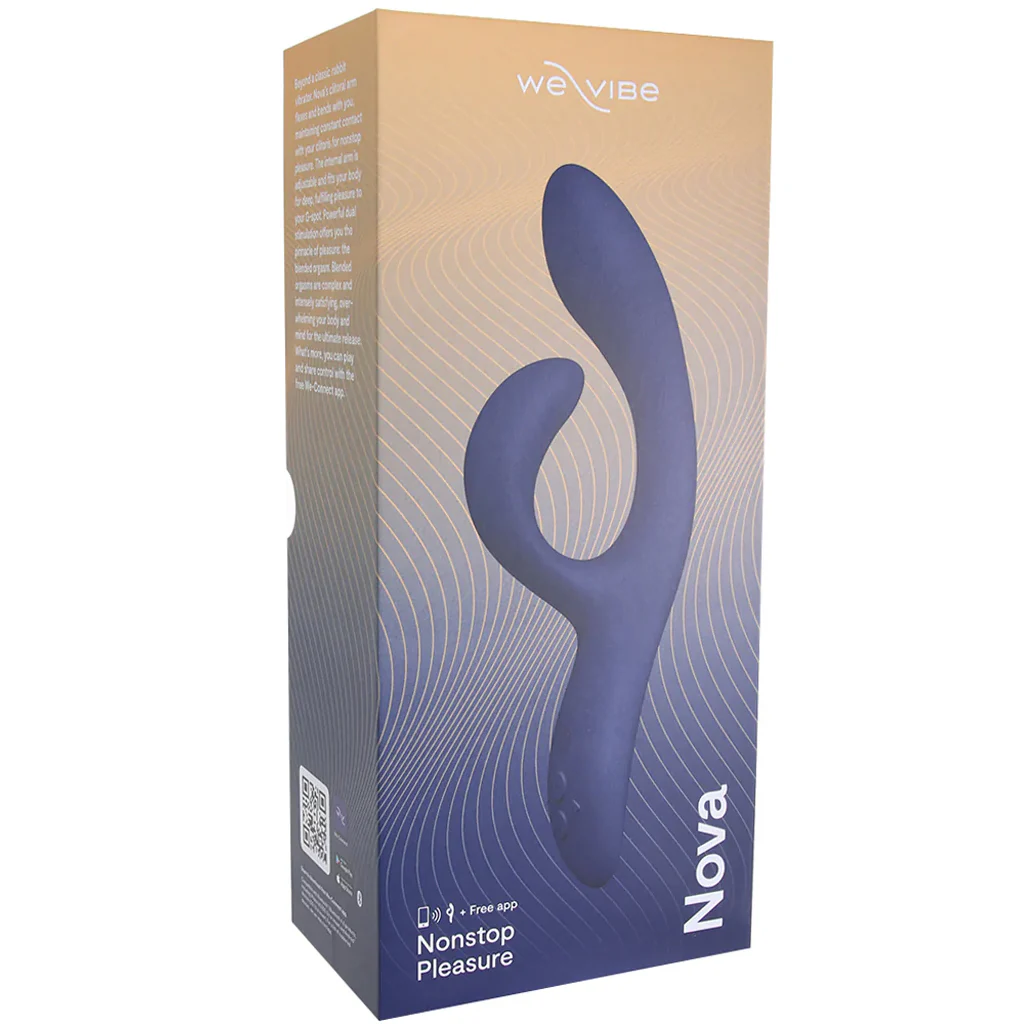 We-Vibe Nova 2 Rabbit Vibe in Midnight Blue - Image 9