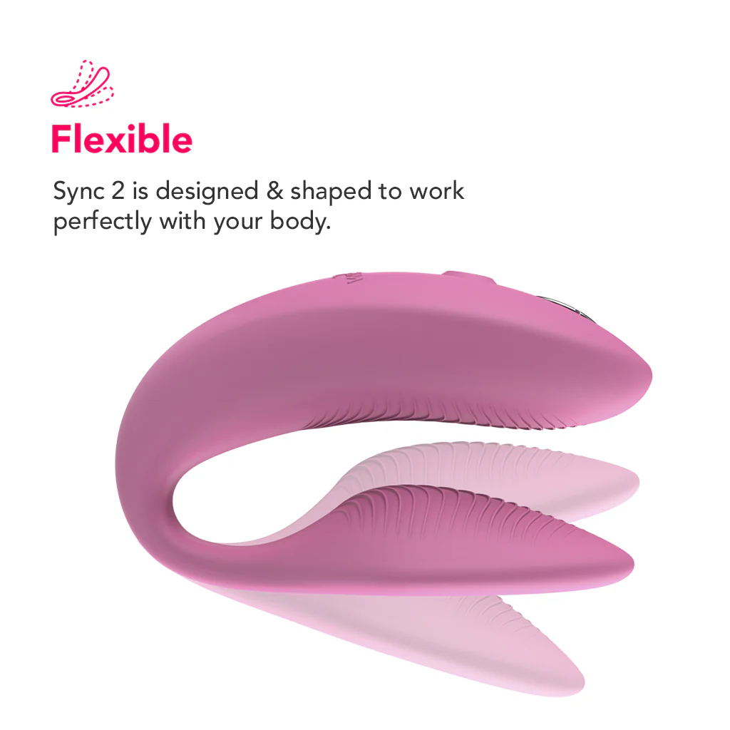 We-Vibe Sync 2 Couple's Vibe in Rose - Image 4