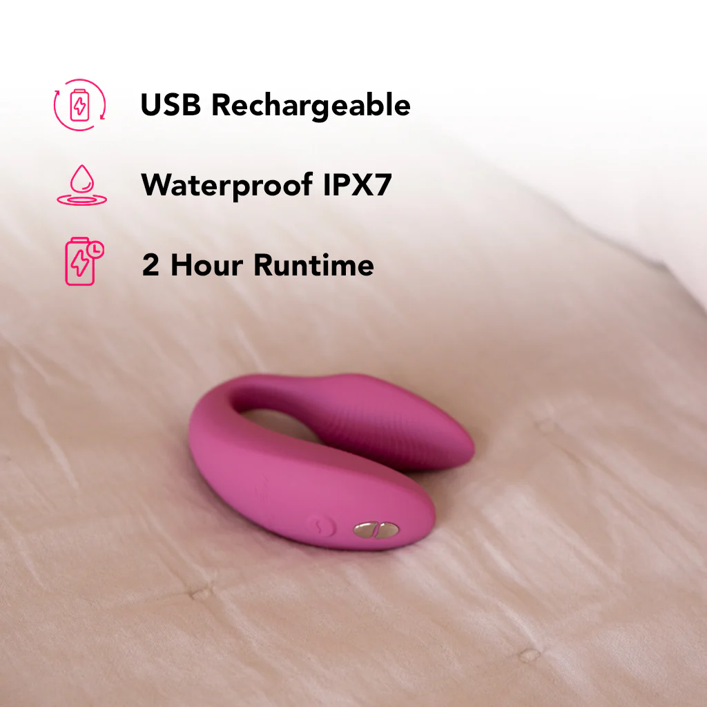 We-Vibe Sync 2 Couple's Vibe in Rose - Image 7