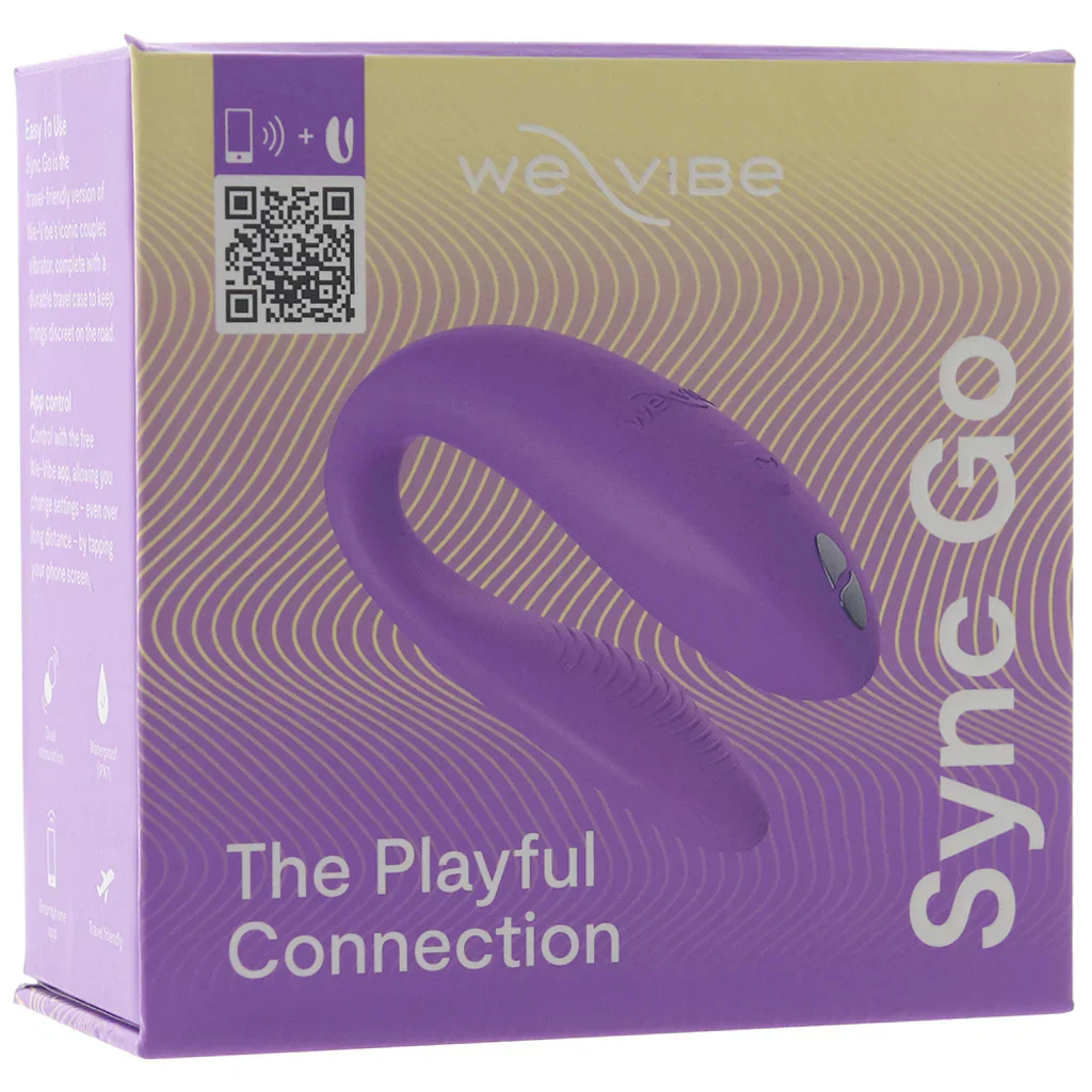 We-Vibe Sync Go Travel Couples Vibe in Purple - Image 9