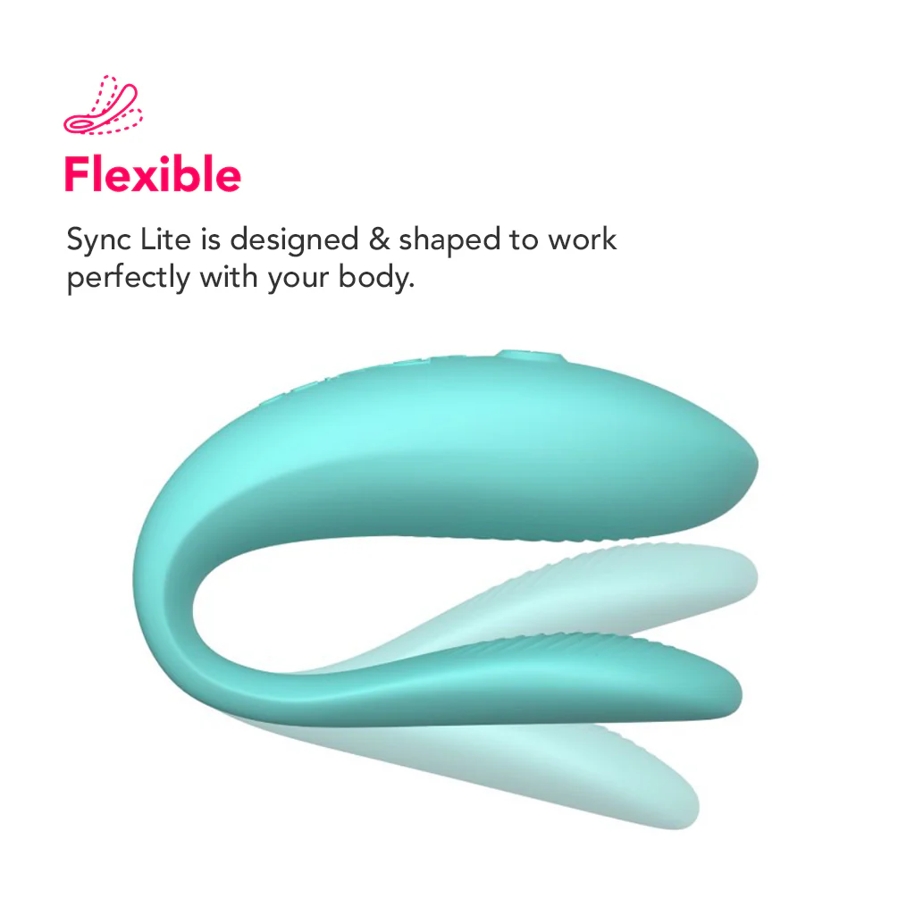 We-Vibe Sync Lite Couple's Vibe in Aqua - Image 4