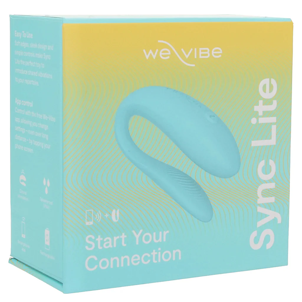 We-Vibe Sync Lite Couple's Vibe in Aqua - Image 9
