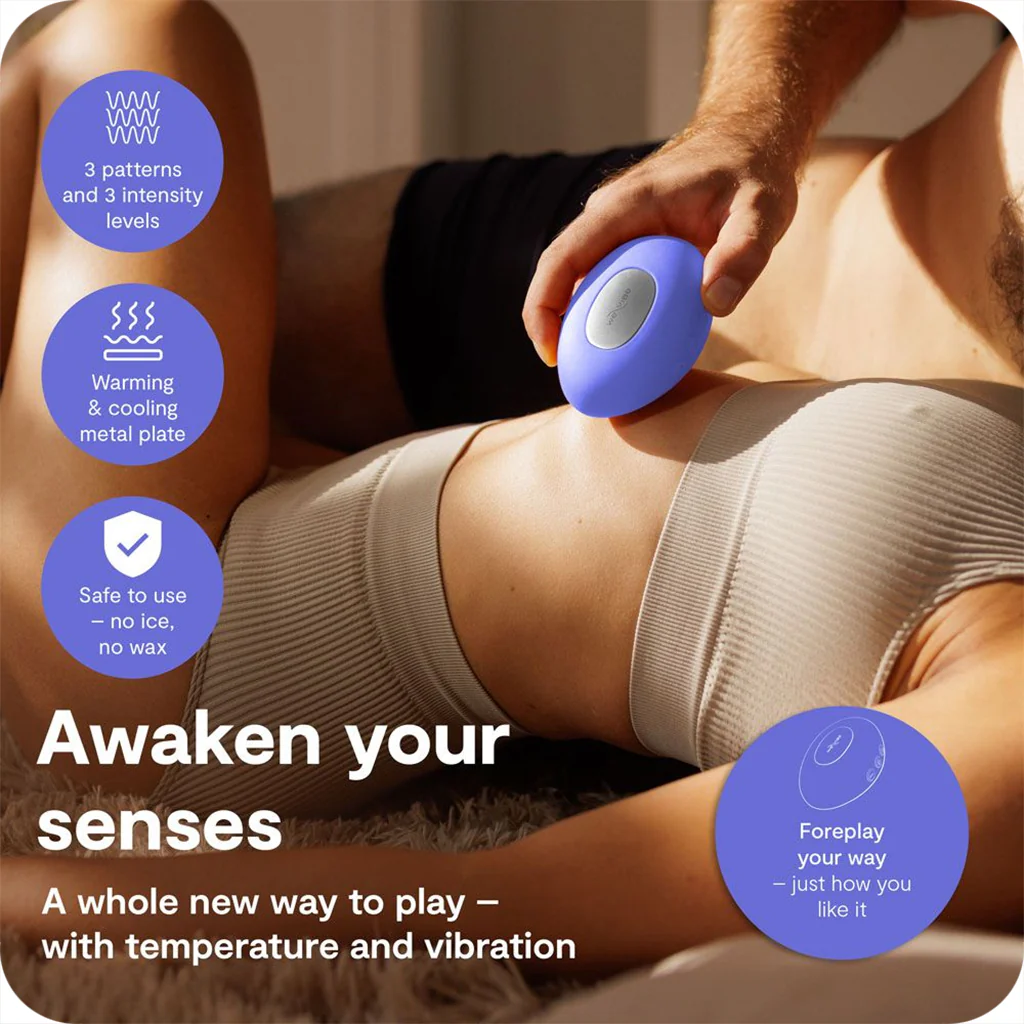 We-Vibe Temp Temperature Play Vibe in Lavender Blue - Image 8