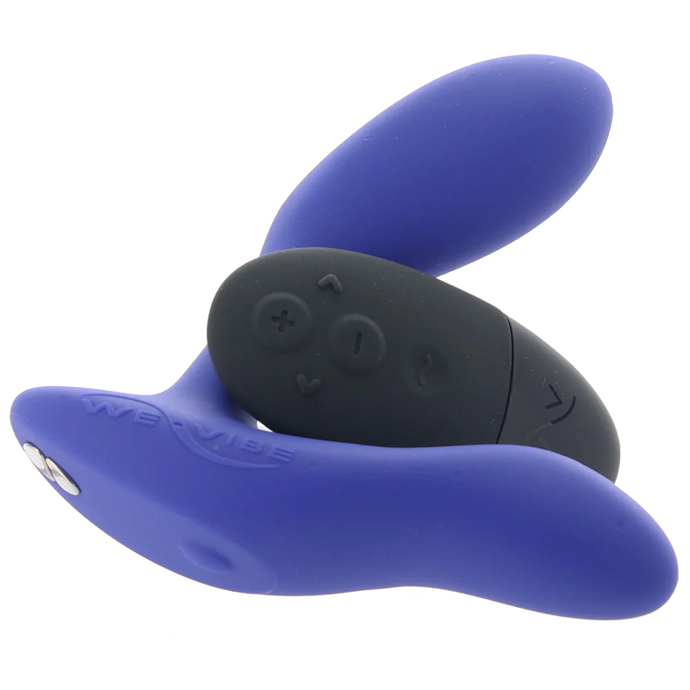 We-Vibe Vector+ Prostate Massager in Royal Blue - Image 3