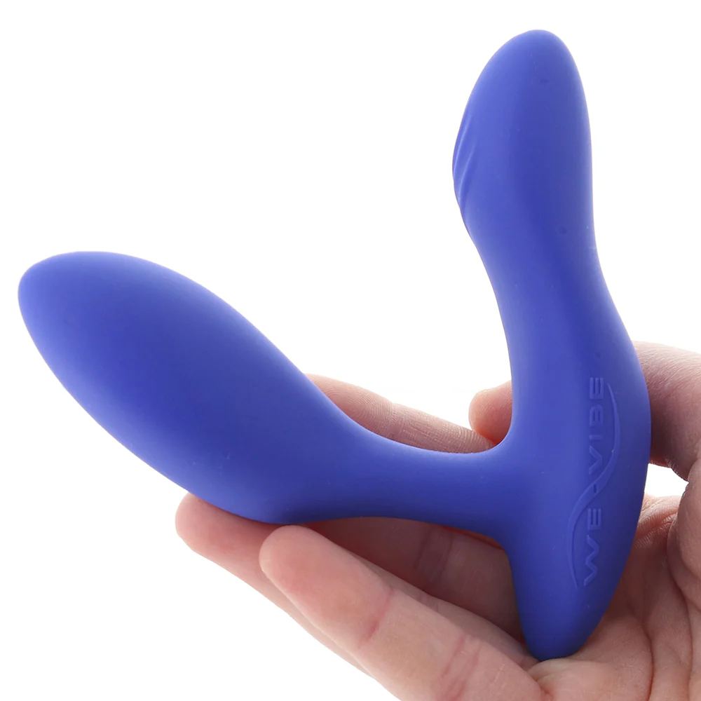 We-Vibe Vector+ Prostate Massager in Royal Blue - Image 4