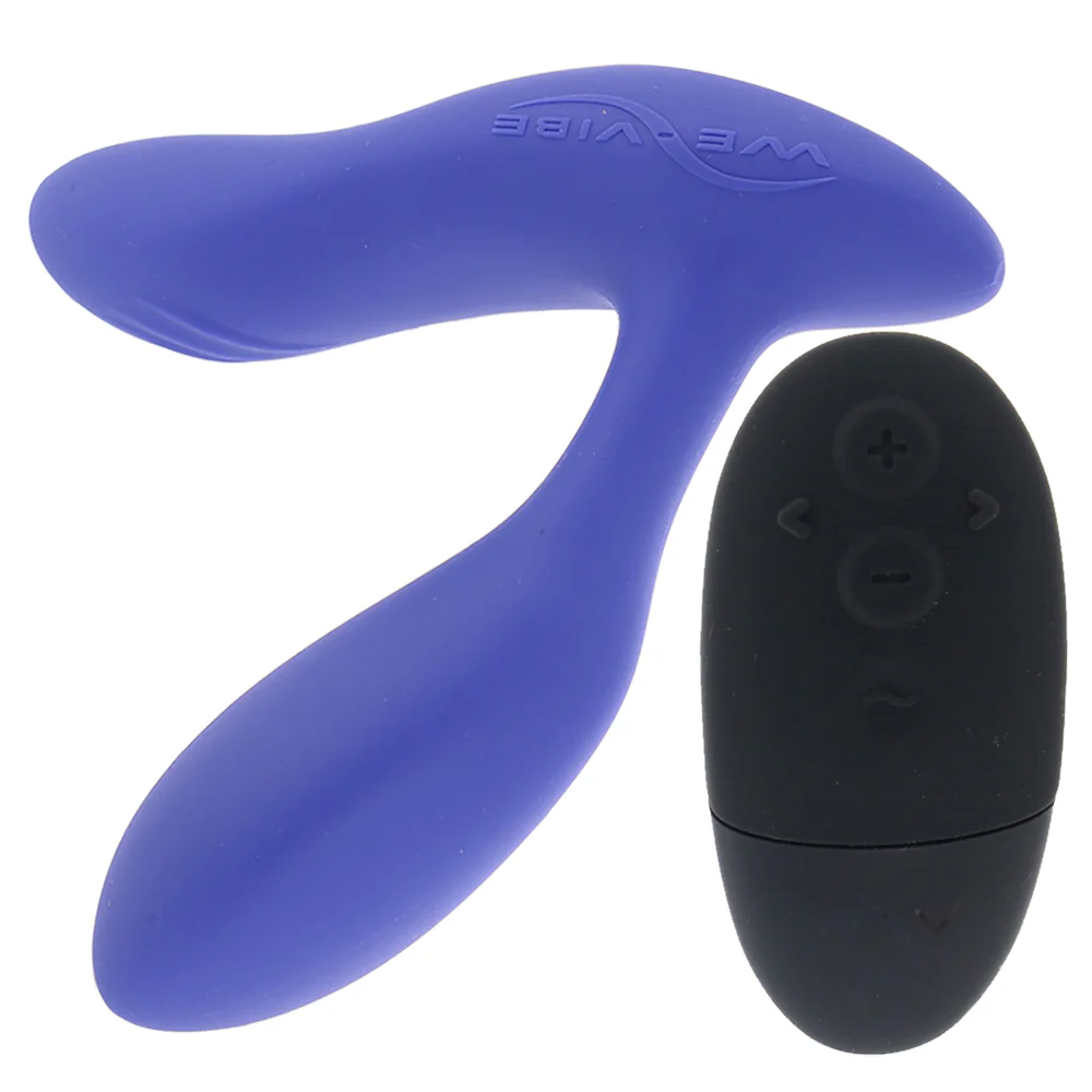 We-Vibe Vector+ Prostate Massager in Royal Blue - Image 5