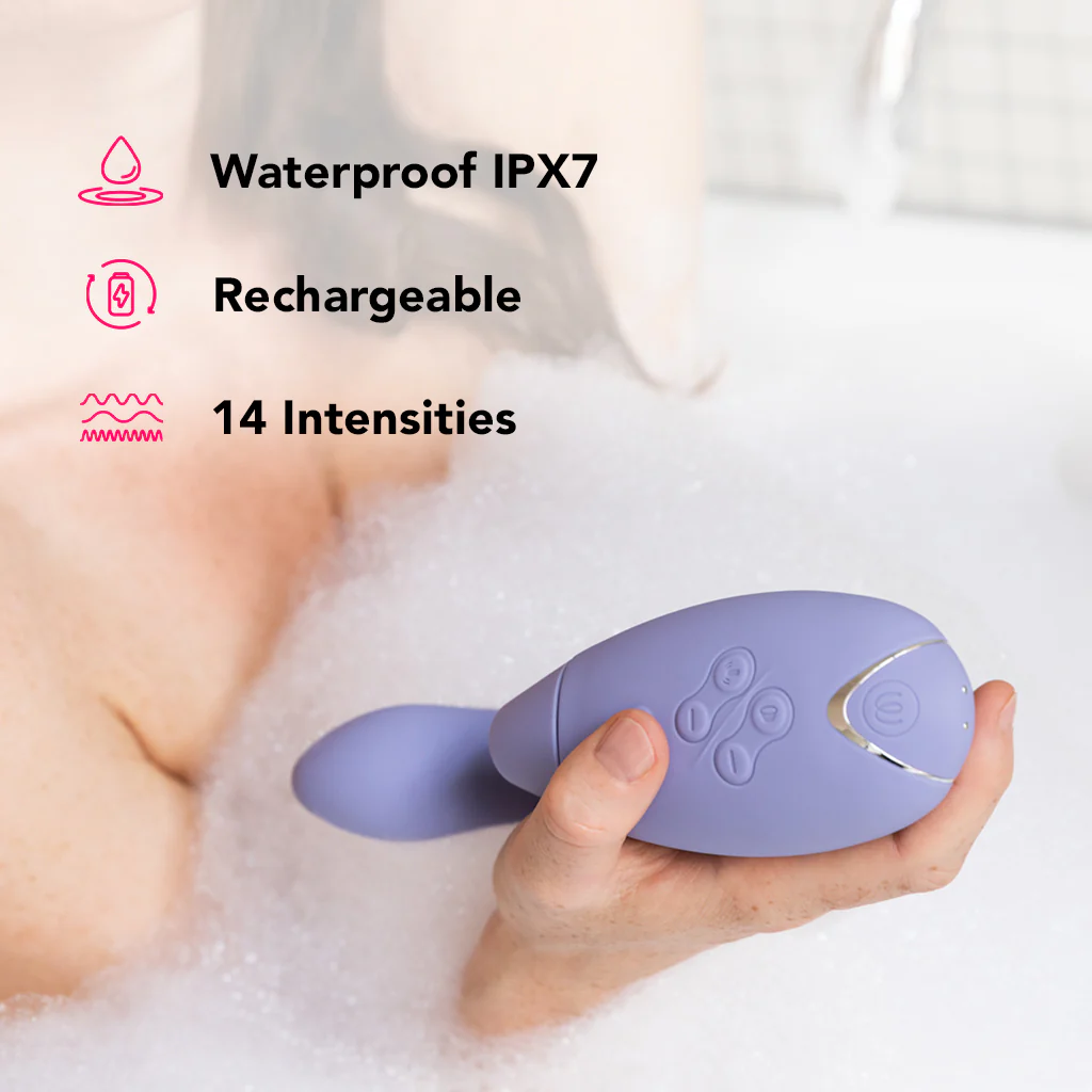 Womanizer Duo 2 Clitoral & G-Spot Stimulator in Lilac - Image 8