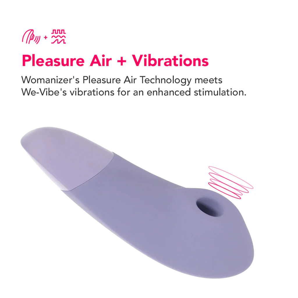 Womanizer Enhance Pleasure Air Vibe in Lilac - Image 3